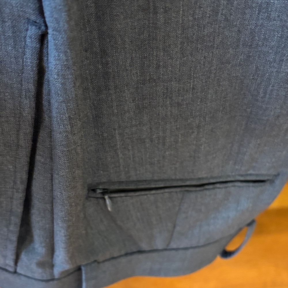 Nordstrom Charcoal Suit for Men 36S Trim Fit - Pant 30W 28L - Picture 4 of 10